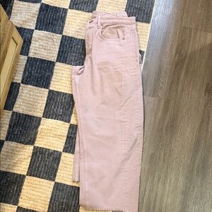 B SIDES Women's Light Pink Straight Leg Jeans